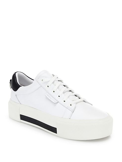 KENDALL + KYLIE - Tyler Leather Platform Sneakers