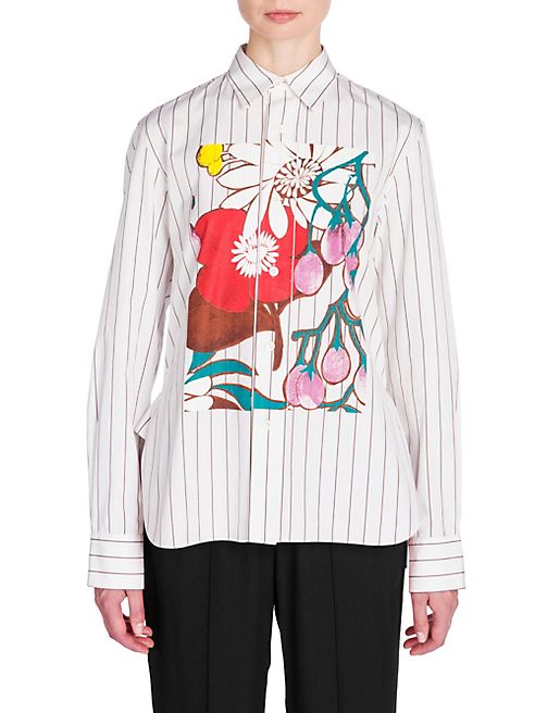 Marni - Floral Button Front Shirt