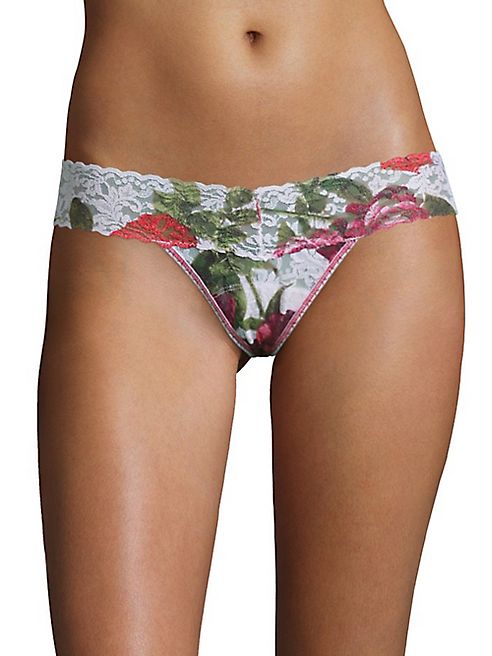 Hanky Panky - Rose Red Low-Rise Thong