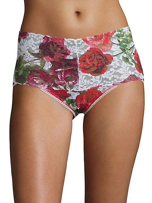 Hanky Panky - Rose Red Retro V-Kini Brief