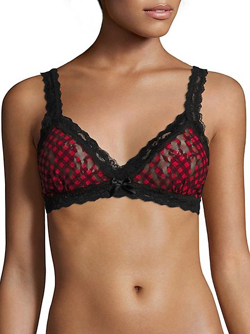 Hanky Panky - Holiday Check Fashion Bralette