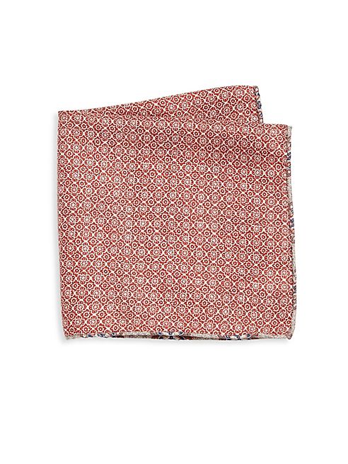 Saks Fifth Avenue Collection - Double-Faced Pocket Square