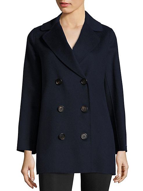 Max Mara - Osol Double-Face Virgin Wool & Angora Double-Breasted Jacket