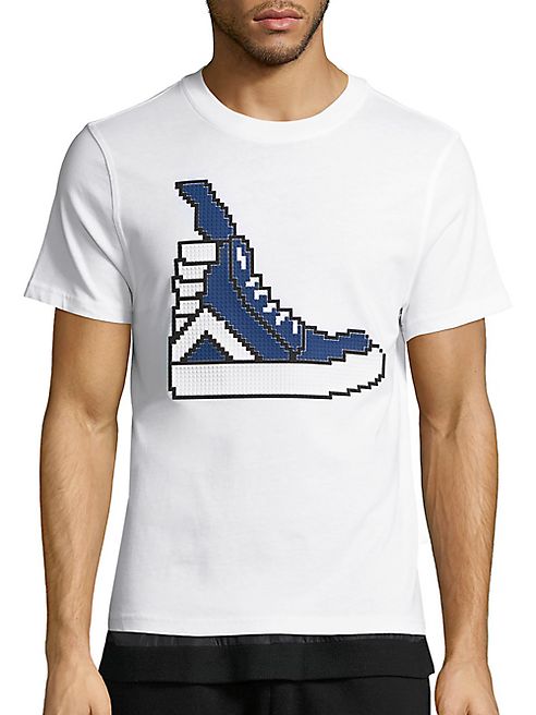 Mostly Heard Rarely Seen - High-Top Sneaker Graphic Tee