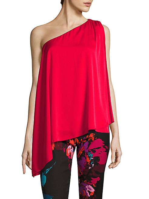 Trina Turk - Nimah Silk One Shoulder Top