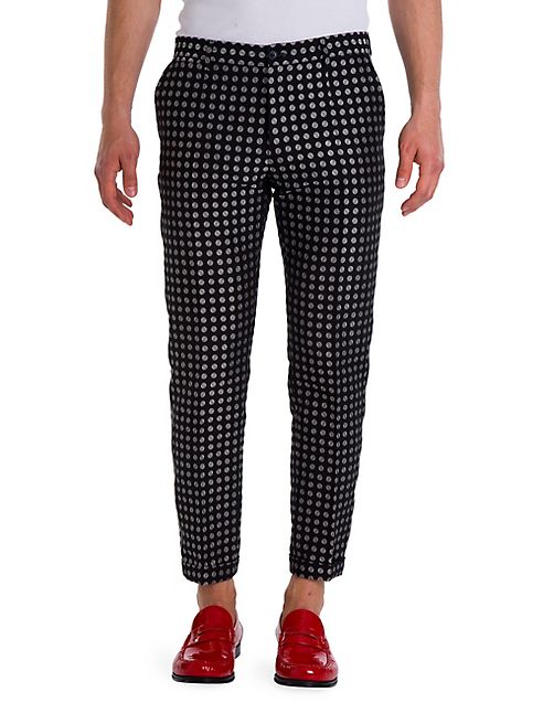 Dolce & Gabbana - Circle Print Pants