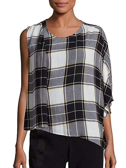 Public School - Aloran Plaid Top