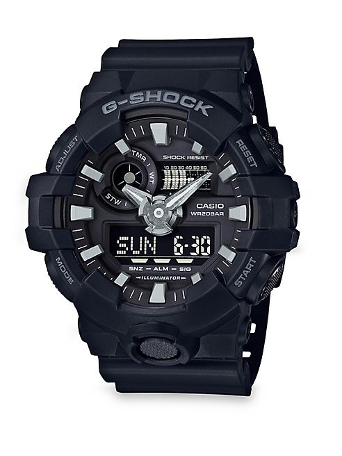 G-Shock - 3D Dial Resin Strap Watch