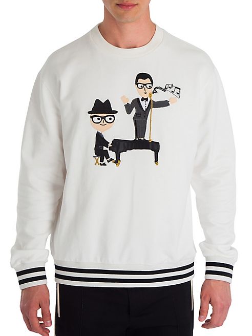 Dolce & Gabbana - Embroidered Sweatshirt