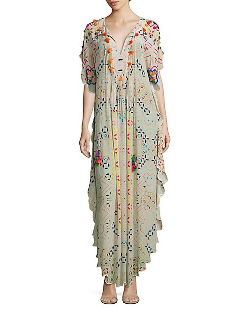 Hemant & Nandita - Sindhi Crepe Silk Caftan