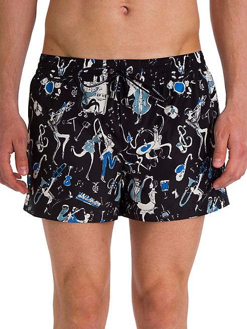 Dolce & Gabbana - Musical Printed Swim Shorts