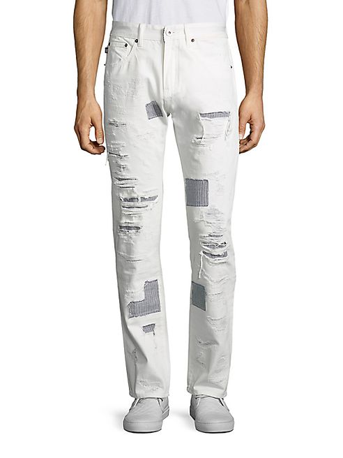 Mostly Heard Rarely Seen - Shred Distressed Jeans