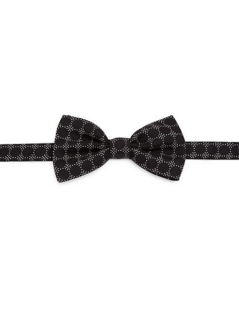 Dolce & Gabbana - Dotted Circle Silk Bow Tie