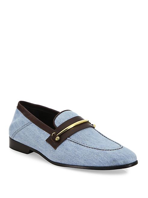 Louis Leeman - Denim Moccasins