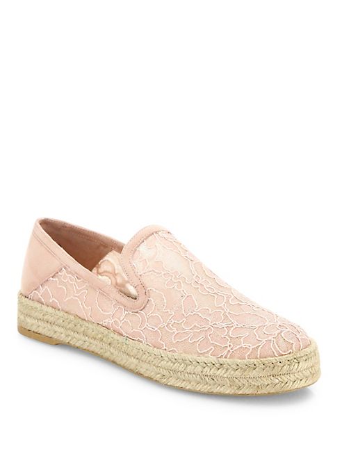 Stuart Weitzman - County Lace Espadrilles