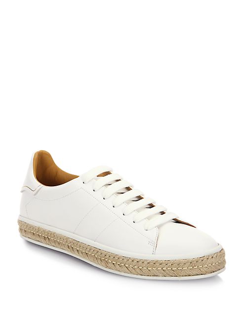 Louis Leeman - Suede Espadrille Sneakers