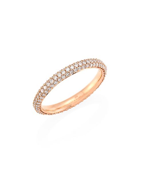 Kwiat - Moonlight Diamond & 18K Rose Gold Band Ring