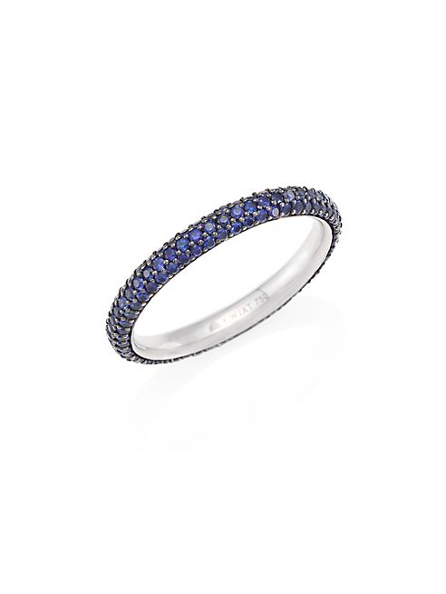 Kwiat - Moonlight ¿¿lue Sapphire & 18K White Gold Band Ring