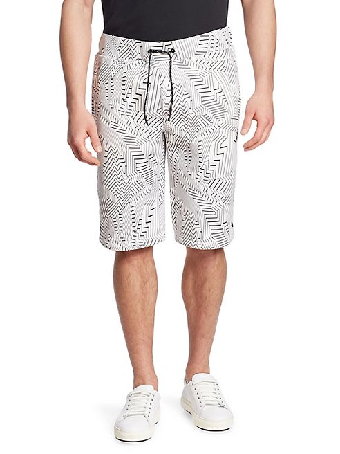 Saks Fifth Avenue x Anthony Davis - Printed Scuba Shorts