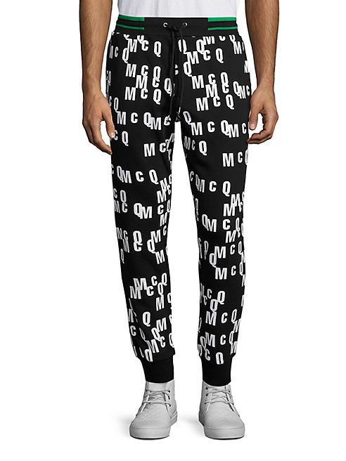 McQ Alexander McQueen - Logo Printed Sweatpants