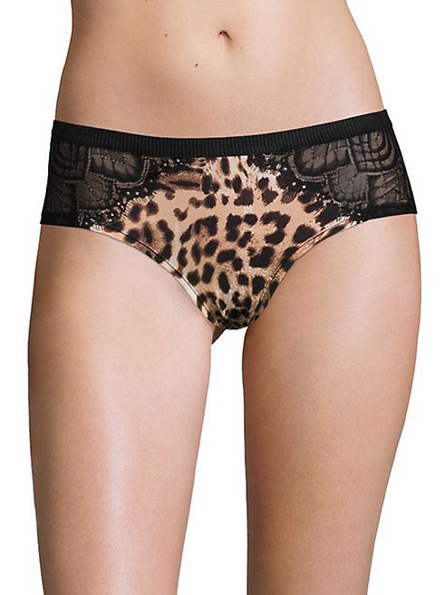 Cosabella - Cheyenne Low-Rise Leopard-Printed Hotpants