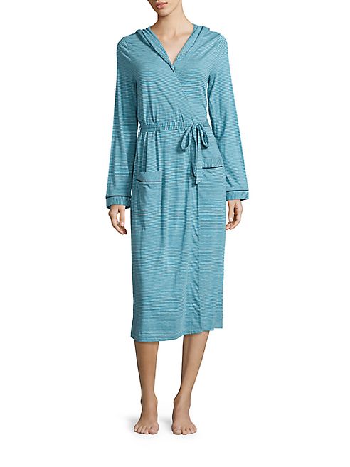 Cosabella - Bella Striped Hooded Robe