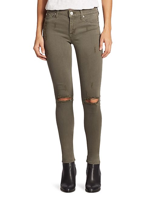 Hudson - Nico Camo Skinny Jeans