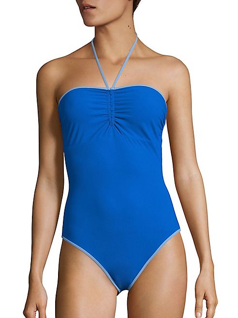 Diane von Furstenberg - Halter Tie One-Piece Swimsuit