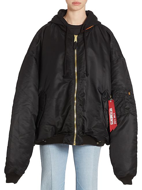 VETEMENTS - Vetements x Alpha Industries Oversize Reversible Bomber