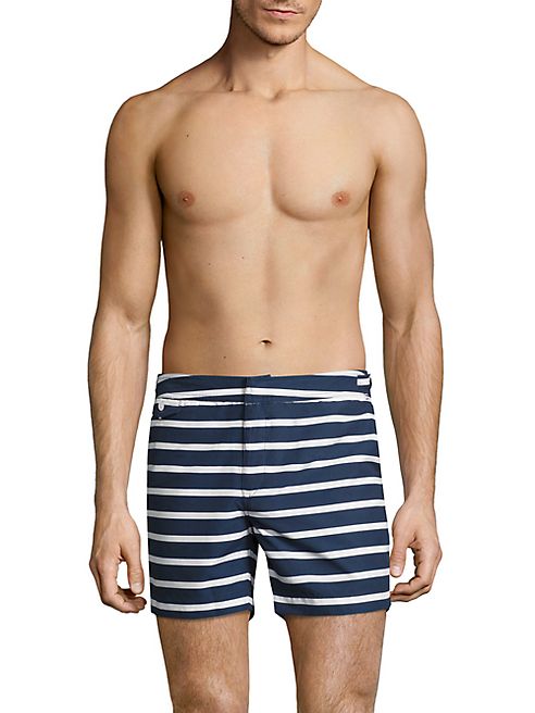 Ralph Lauren - Mayfair Striped Swim Trunks