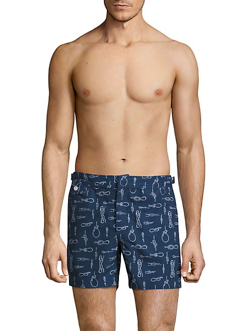 Ralph Lauren - Mayfair Rope Knot Swim Trunks