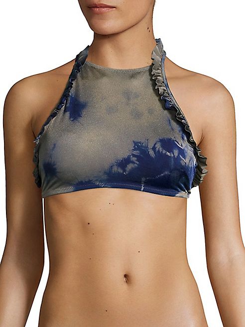 Made By Dawn - Venus Tie-Dyed Bikini Top