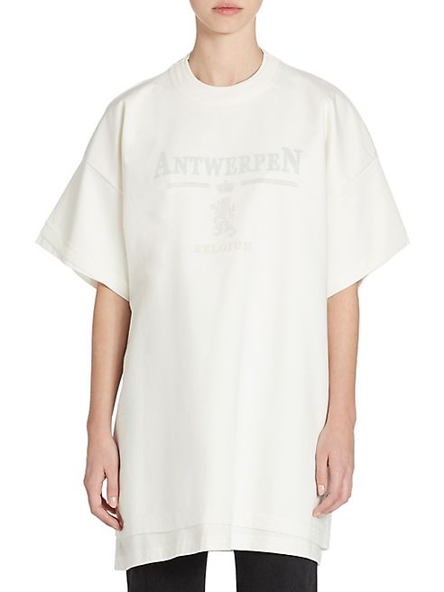 VETEMENTS - Vetements x Hanes Oversize Double Tee