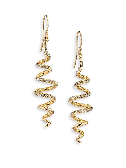 Alexis Bittar - Elements Crystal Coil Drop Earrings