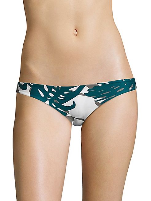 MIKOH SWIMWEAR - Zuma Printed Bikini Bottom