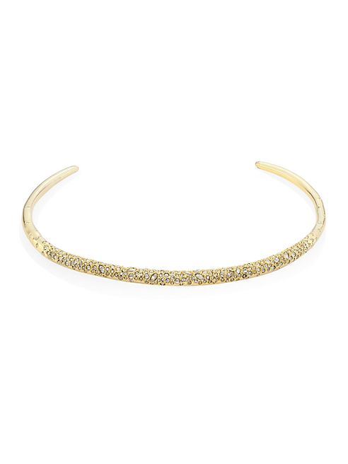 Alexis Bittar - Elements Thin Crystal-Encrusted Collar Neckalce