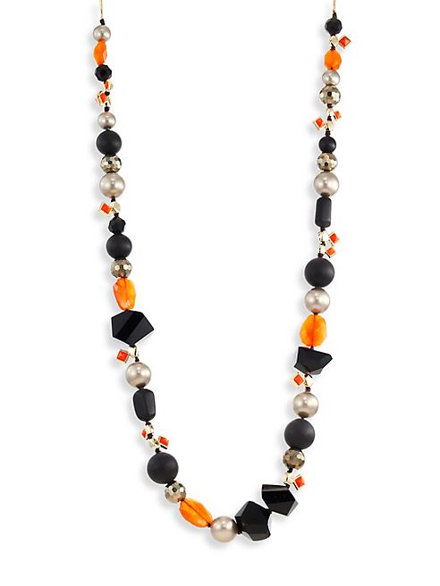 Alexis Bittar - Elements Mosaic Futurist Beaded Strand Necklace