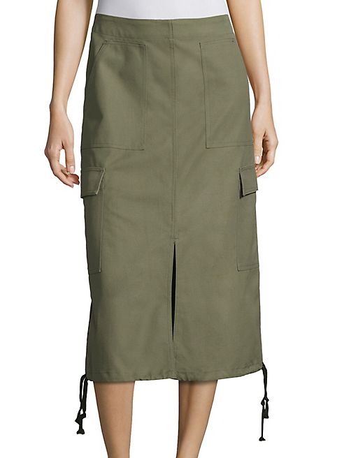 Cinoh - Khaki Cargo Skirt