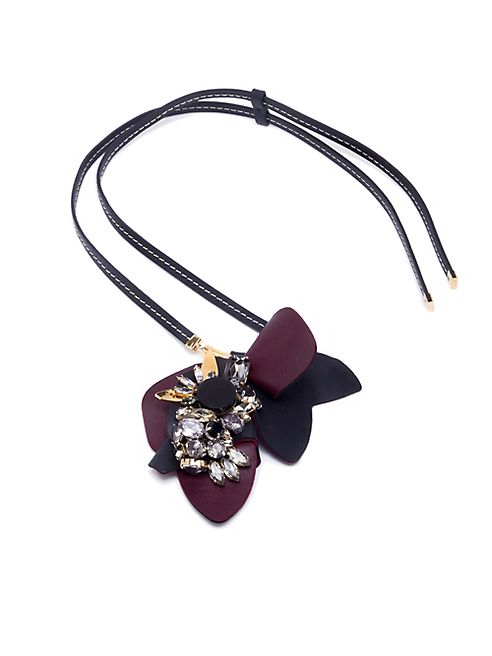 Marni - Floral Pendant Necklace