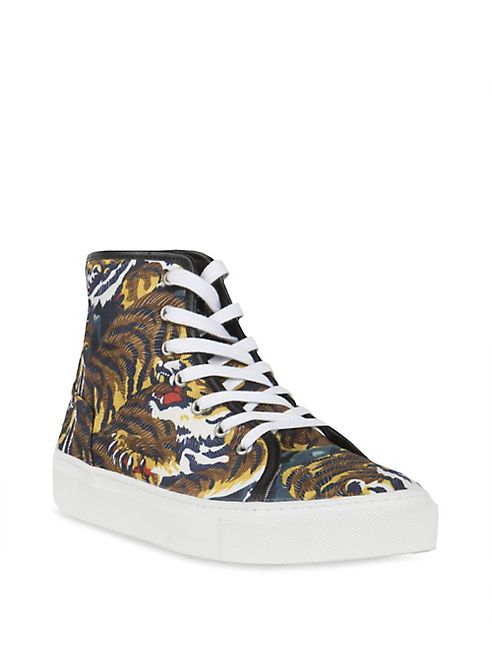 KENZO - Flying Tiger High-Top Sneakers