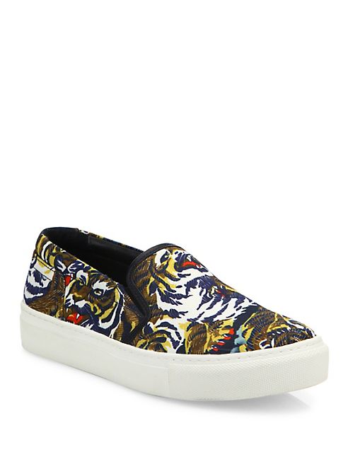 KENZO - Flying Tiger Canvas Skate Sneakers