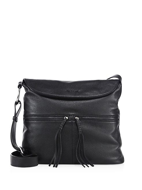 Elizabeth and James - Cynnie Flap Leather Crossbody Bag