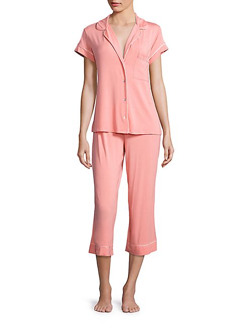 Eberjey - Gisele Cropped Pajama Set