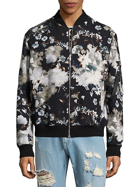 MSGM - Floral Bomber Jacket