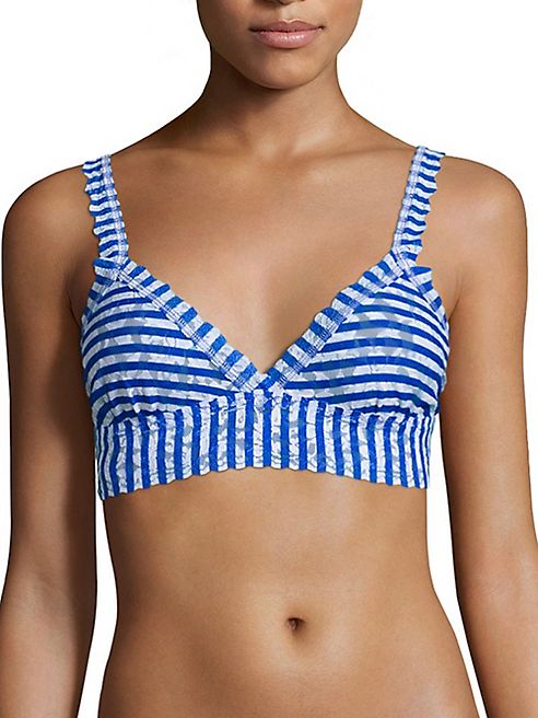 Hanky Panky - Brenton Stripe Crossover Bralette