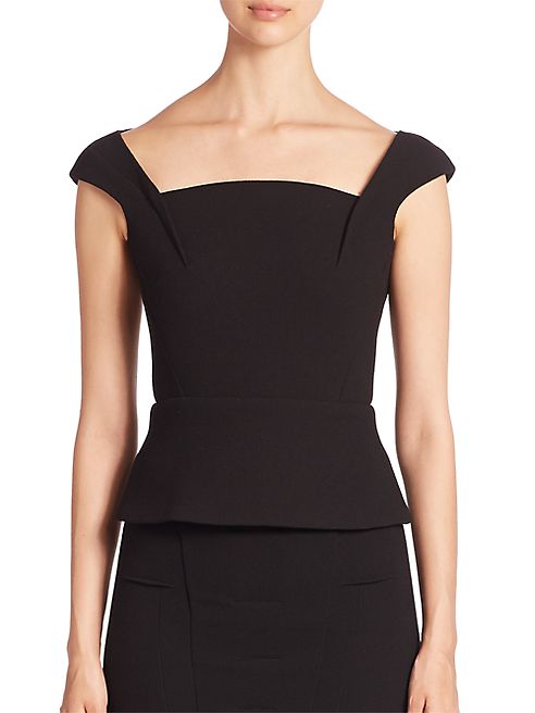 Roland Mouret - Abbey Peplum Top