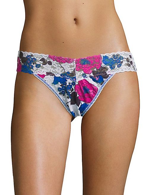 Hanky Panky - Floral Original-Rise Thong