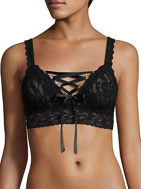 Hanky Panky - After Midnight Lace-Up Bralette