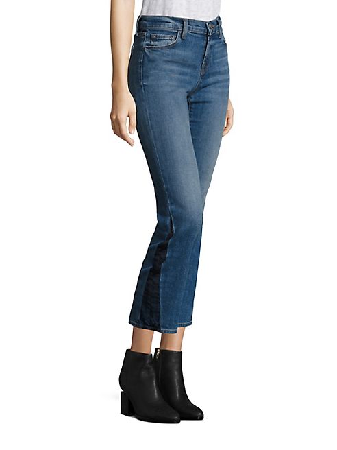 J BRAND - Selena Cropped Bootcut Jeans/Ascension