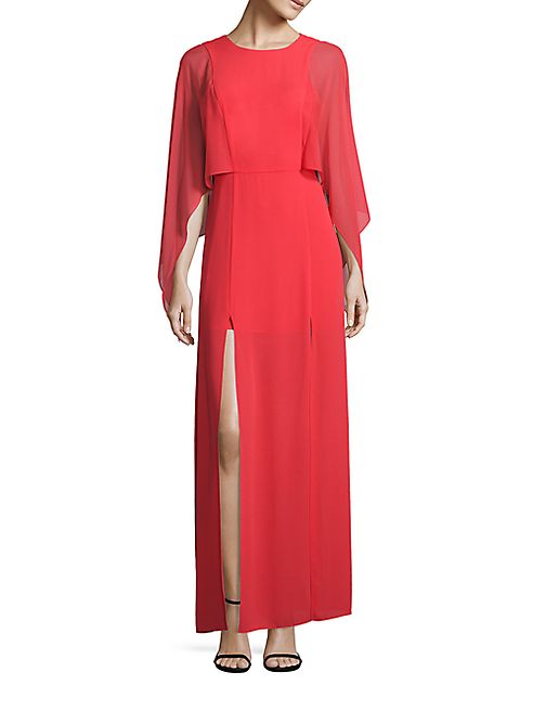 BCBGMAXAZRIA - Doriana Cape Gown